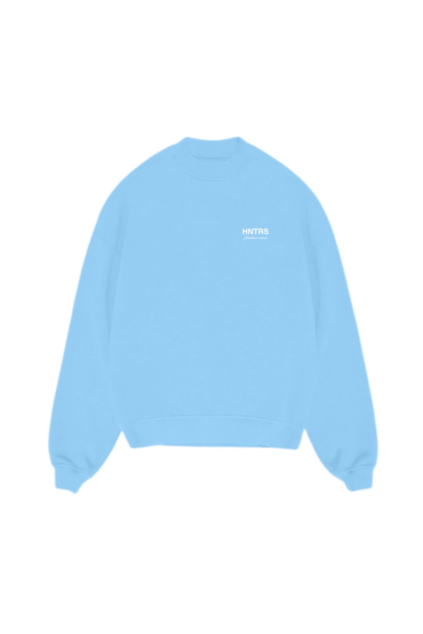 Streetwear essence baby blue sweatshirt