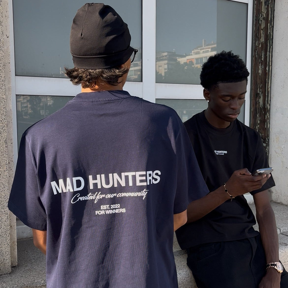 Community white T-shirt