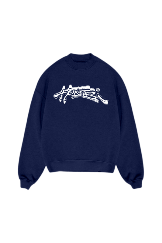 Grafiti Navy Blue Sweatshirt