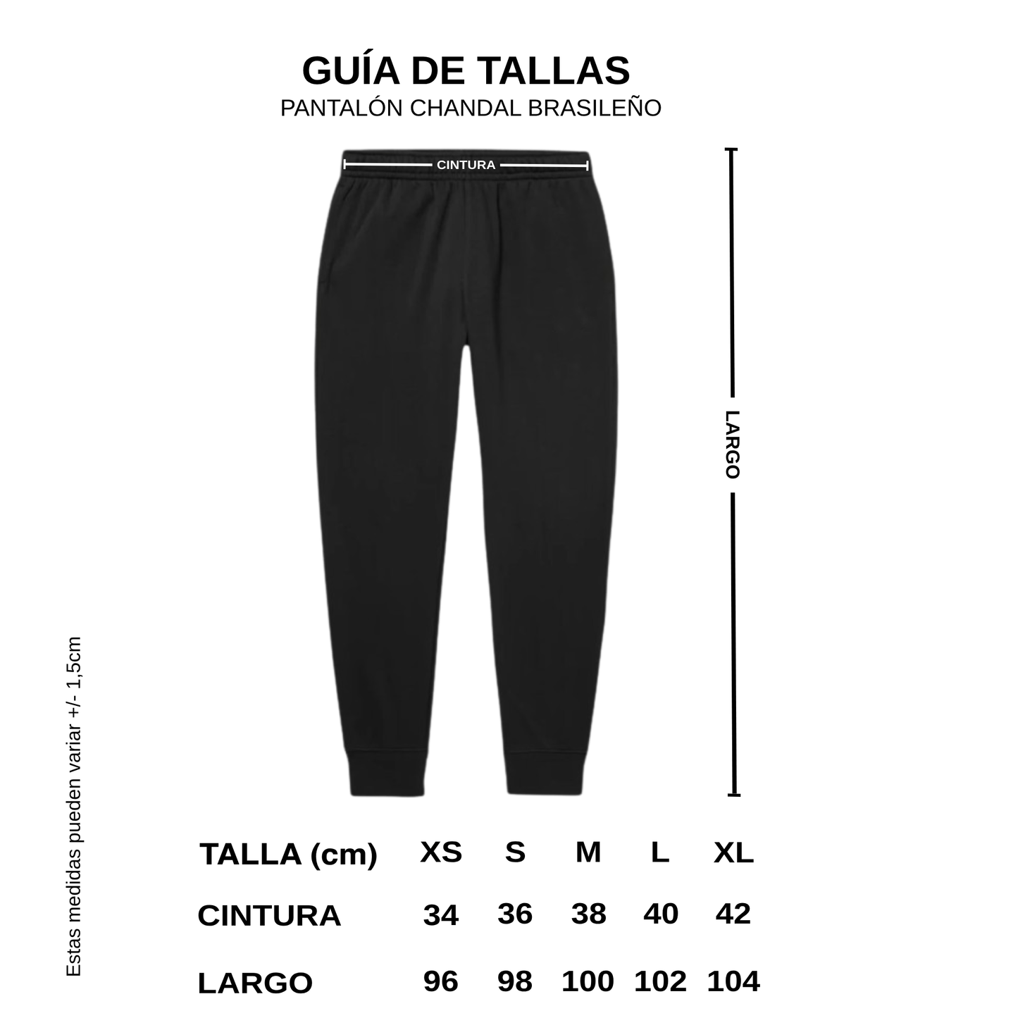 Brasil black pants