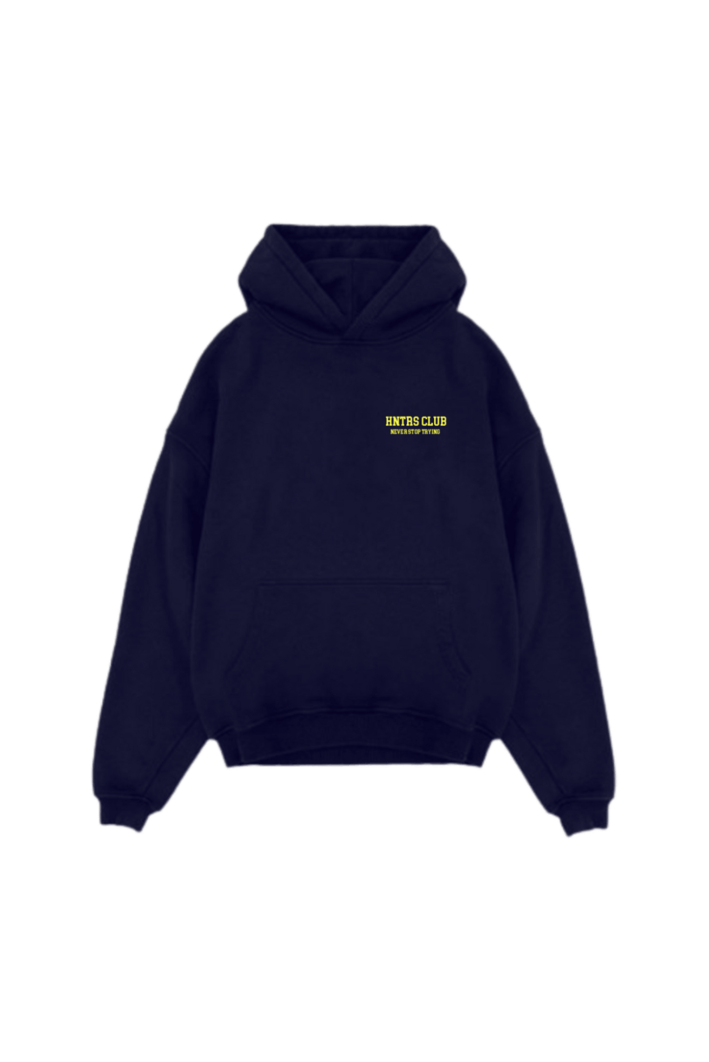 HNTRS CLUB Black Hoodie
