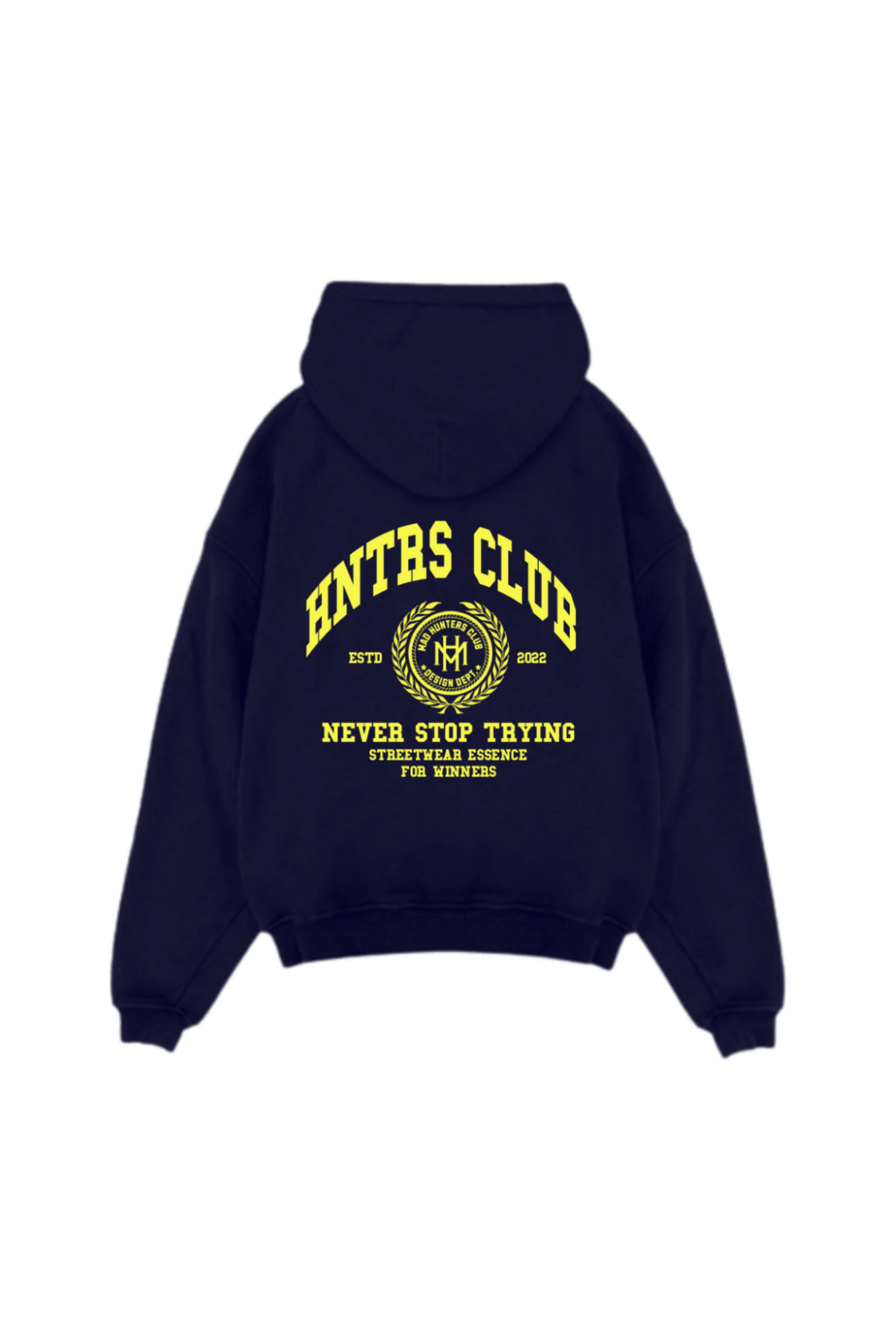 HNTRS CLUB Black Hoodie