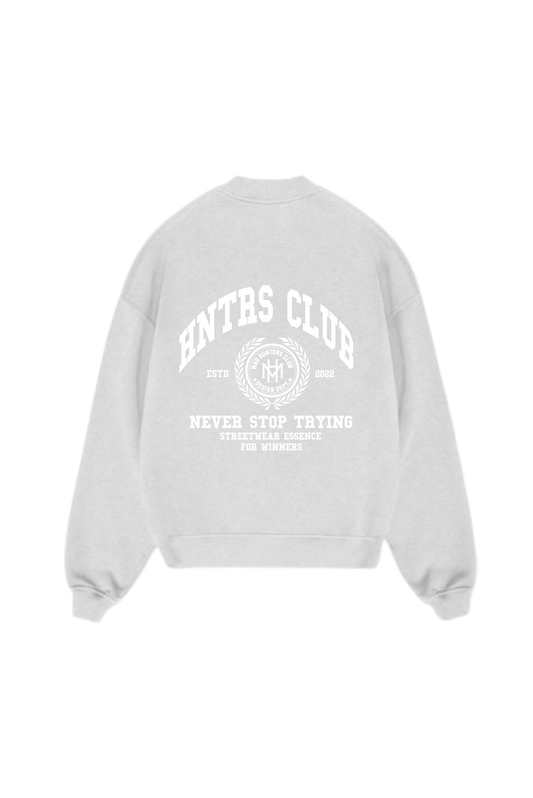 HNTRS CLUB Grey Sweatshirt