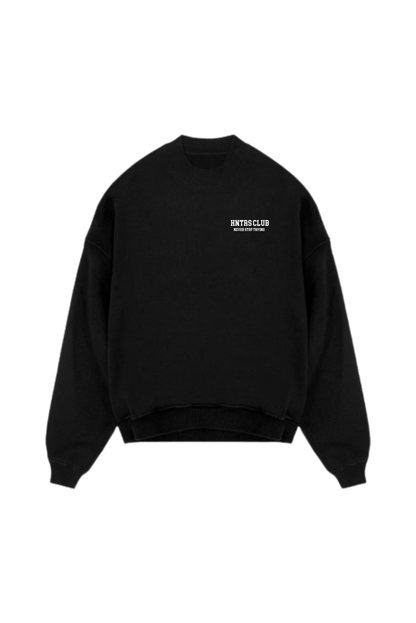 HNTRS CLUB Black Sweatshirt