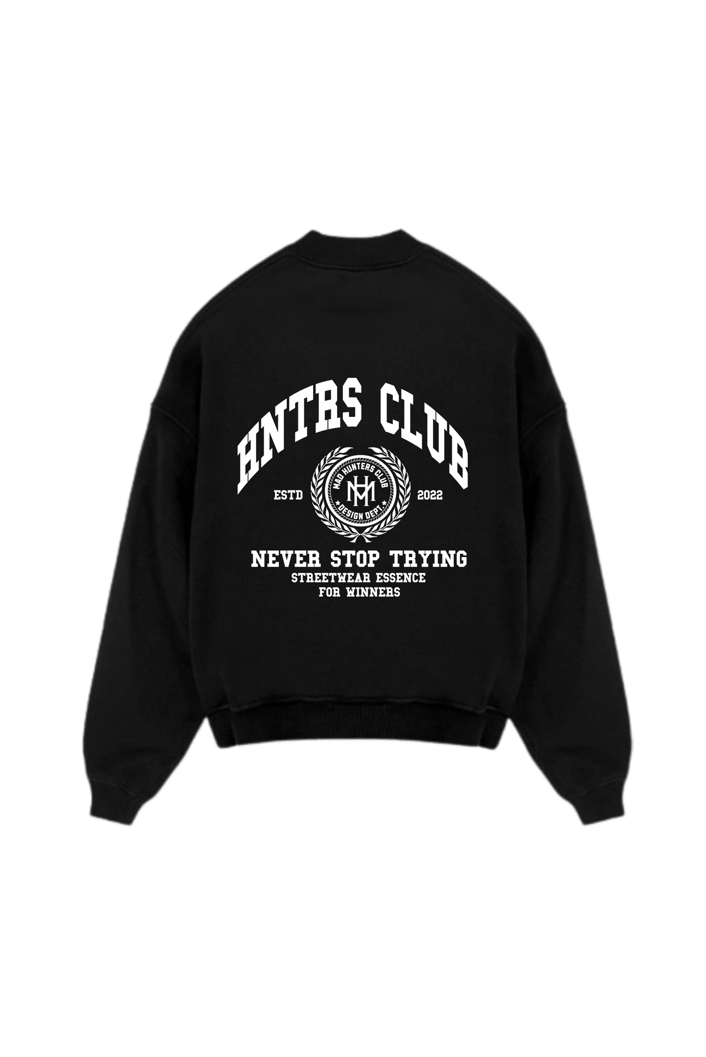 HNTRS CLUB Black Sweatshirt