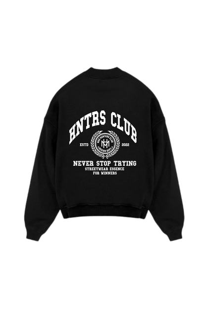 HNTRS CLUB Black Sweatshirt
