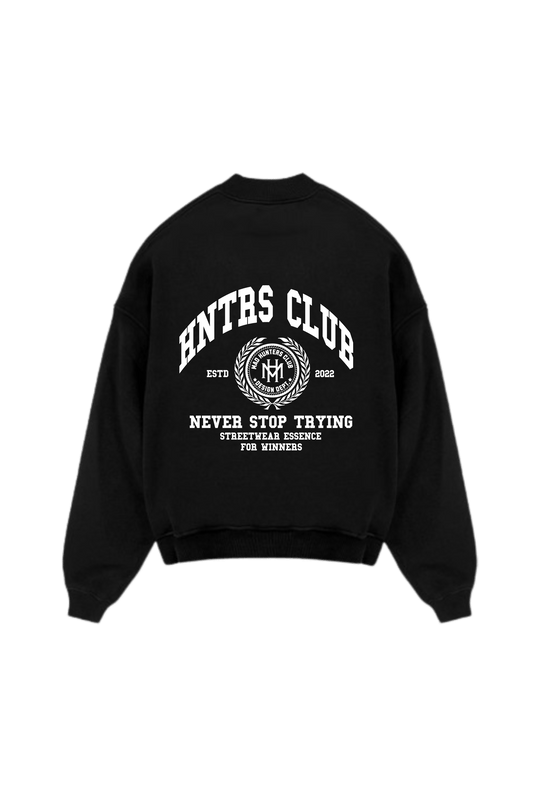 HNTRS CLUB Black Sweatshirt
