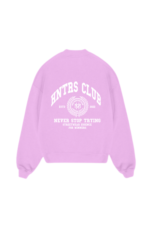 HNTRS CLUB Pink Sweatshirt