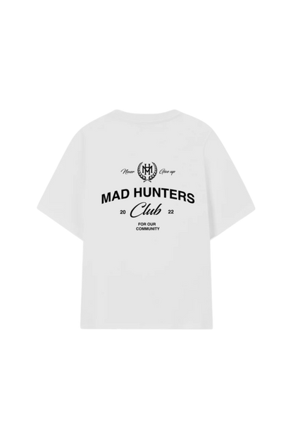 MADHUNTERS CLUB white T-shirt