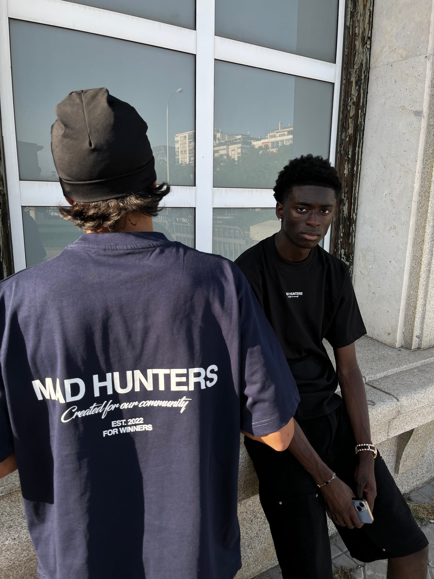 Community white T-shirt