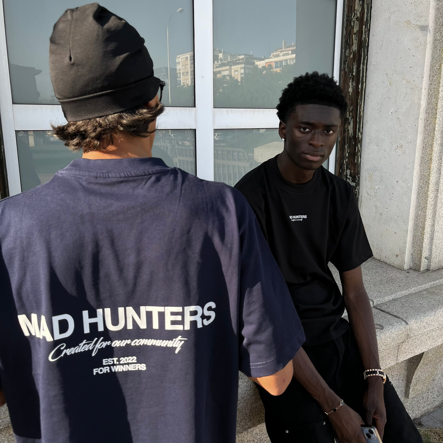 Community black T-shirt