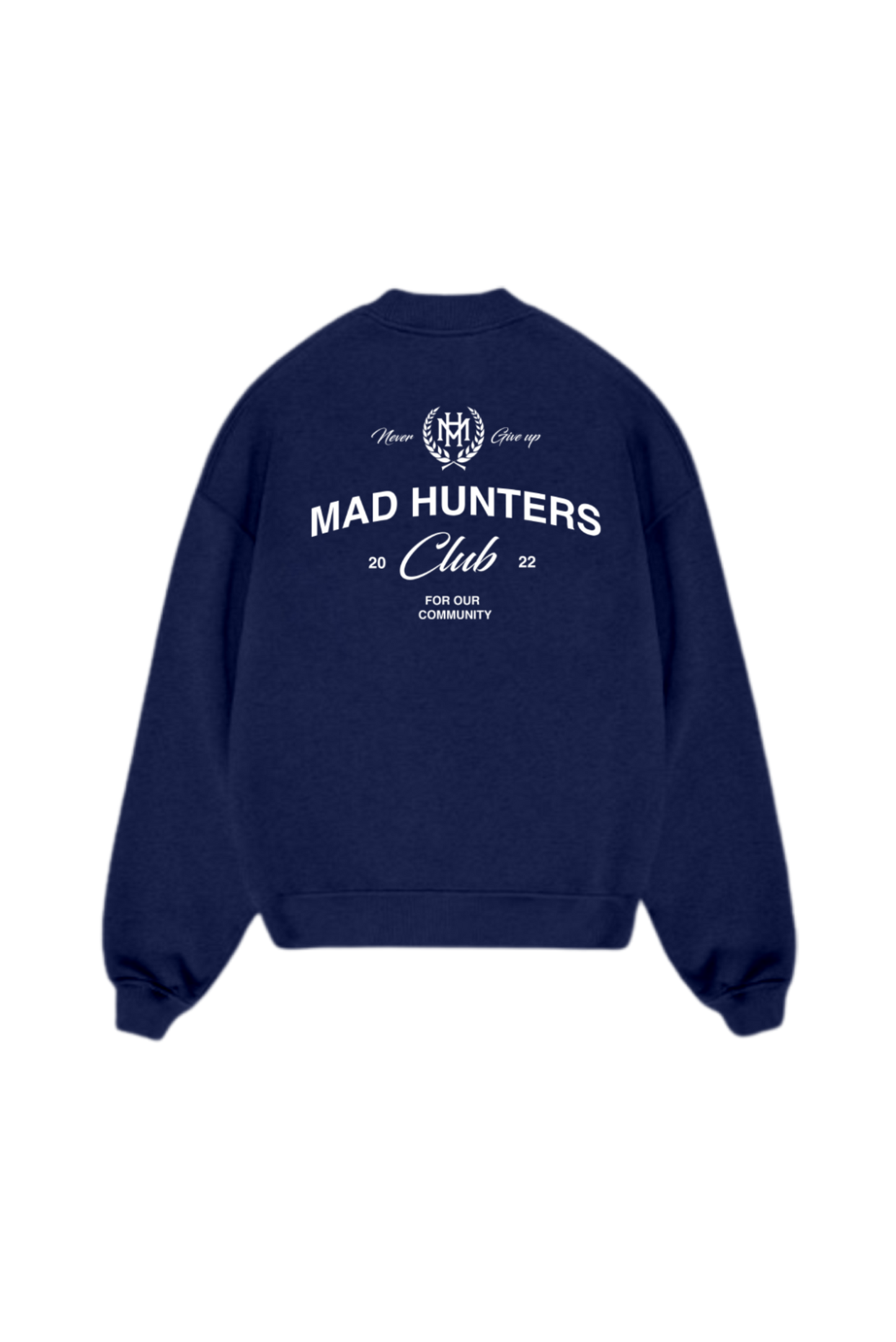 Mad Hunters club navy blue sweatshirt