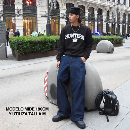 Basic Navy Blue Sweatshirt