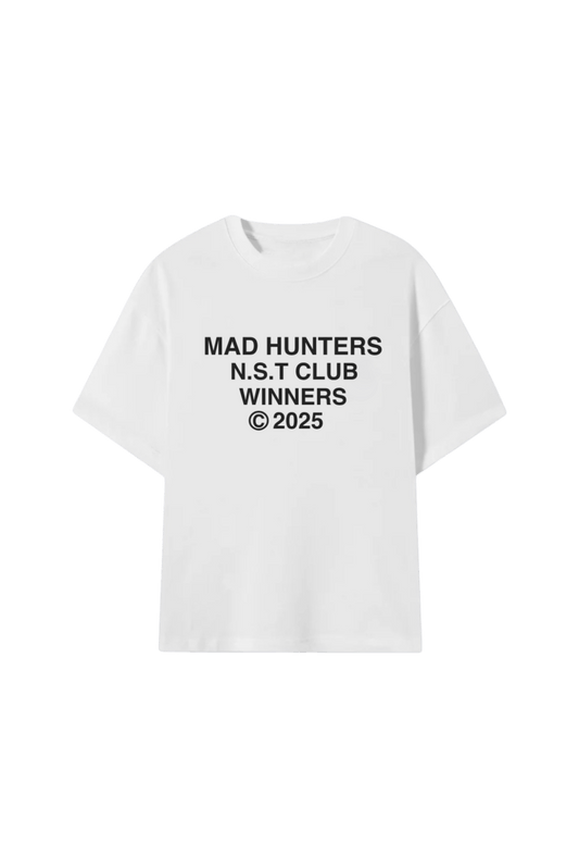 N.S.T CLUB white T-shirt