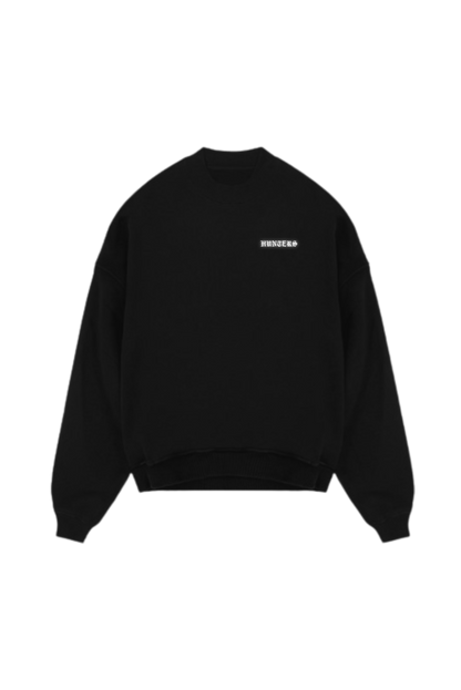 Reflective black sweatshirt