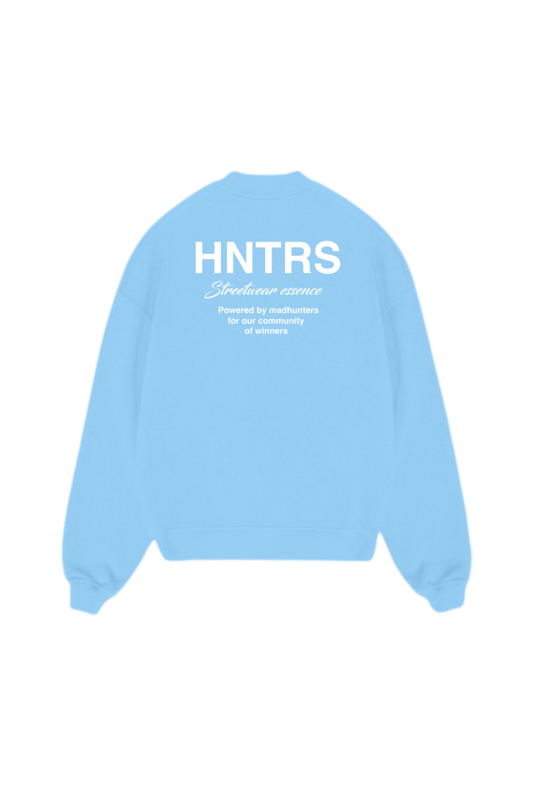 Streetwear essence baby blue sweatshirt