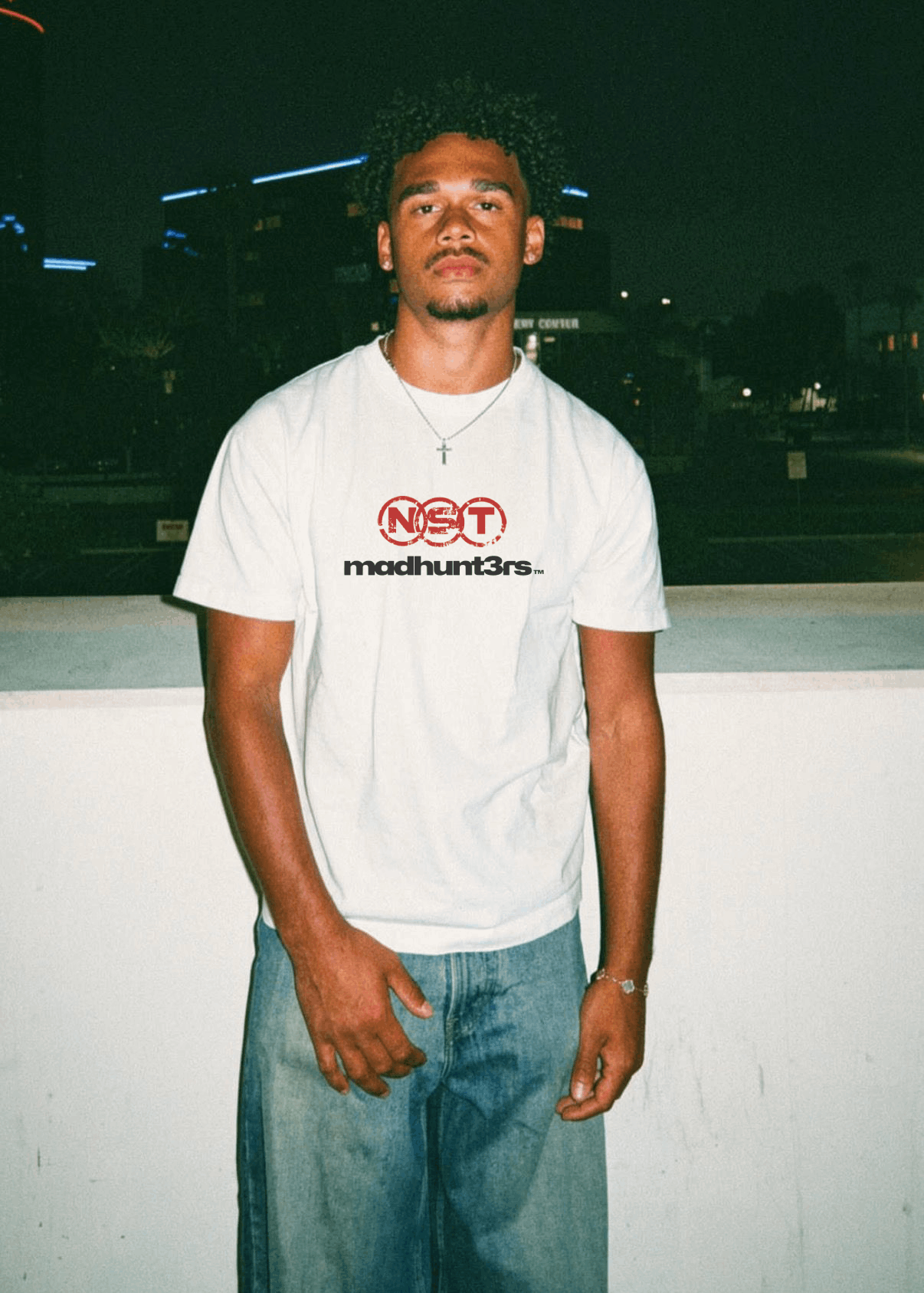 3 NST Black Tee