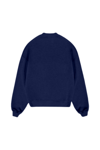 Basic Navy Blue Sweatshirt