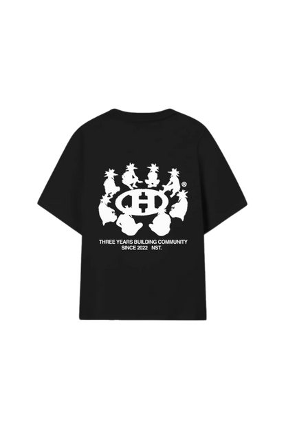 Building Community white tee
