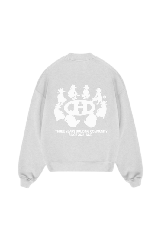 Building Community Grey Sweatshirt