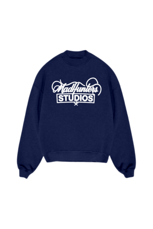 Mad Hunters Studios Navy Blue Sweatshirt