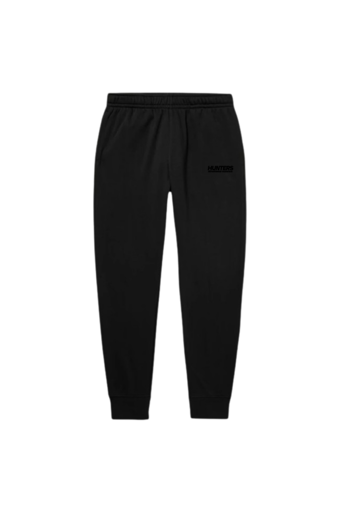 Black on black basic pants